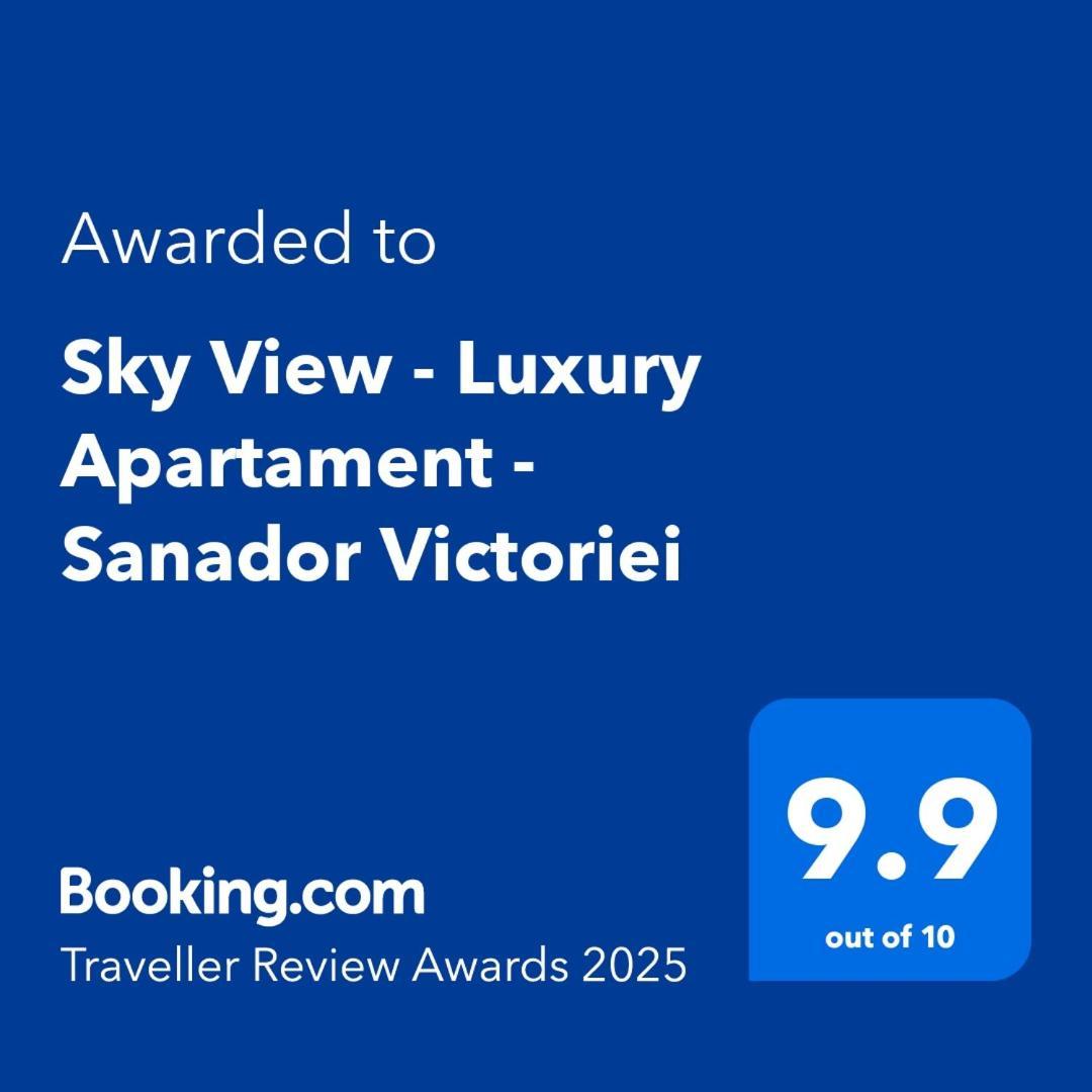 Sky View - Luxury Apartament - Sanador Victoriei Bucharest Exterior photo